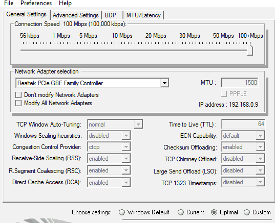 Tcp optimizer как пользоваться windows 10