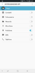 Come impedire app accedere posizione