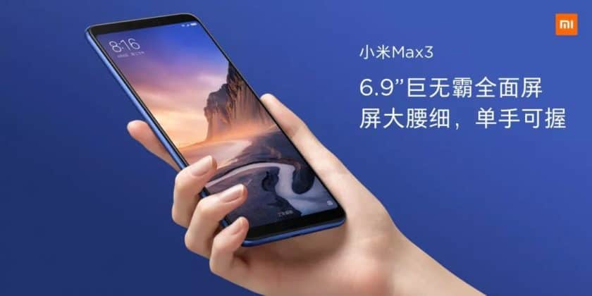 Xiaomi Mi Max 3 ufficiale